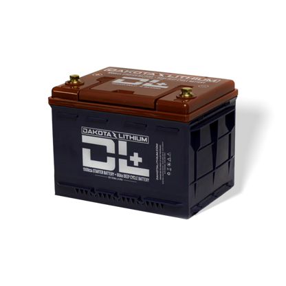 DL+ 12V 60AH LIFEPO4 GOLF CART & 1000 CCA AUTOMOTIVE STARTER BATTERY - PID12V60AHPLUSGOLF