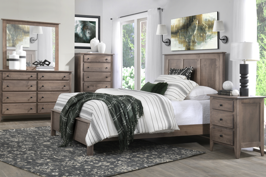 QW Amish Dallas 5pc Set - 857W-DAL-511QN-322-411-211-111