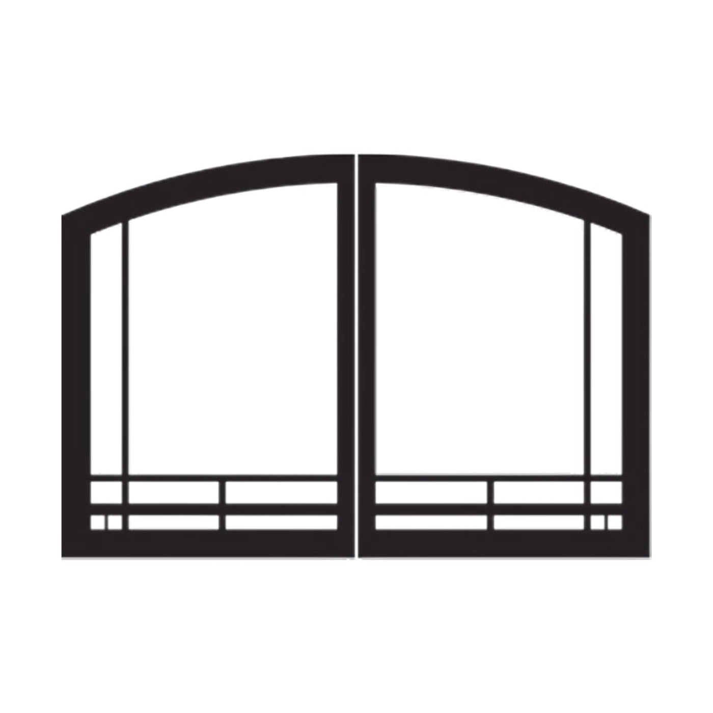 Empire - Door Sets for Breckenridge Premium Vent Free Fireboxes - VBR32TMBL,