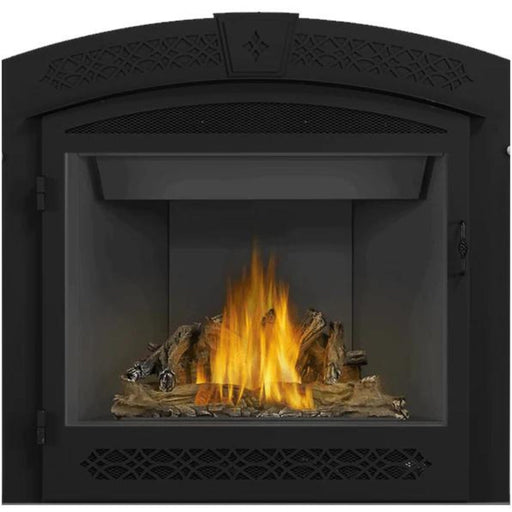 Napoleon Fireplaces Decorative Faceplate with Operable Screen for Ascent X Series Fireplaces, Black, Napoleon, GX427K