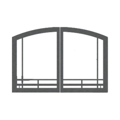 Empire - Door Sets for Breckenridge Premium Vent Free Fireboxes - VBR32TMBL,