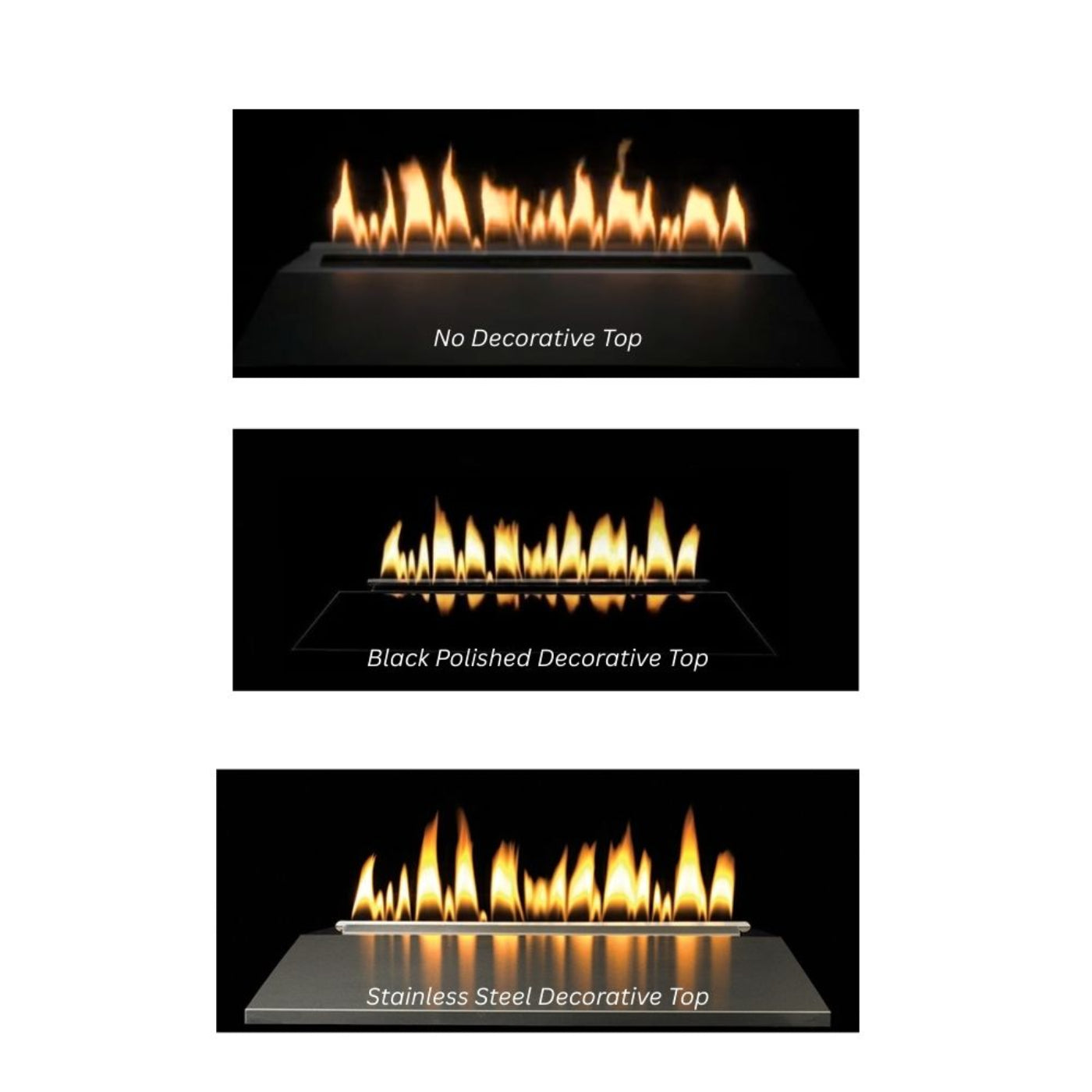 Empire Loft 18" Contemporary Vent Free Gas Burner - VFRL18N