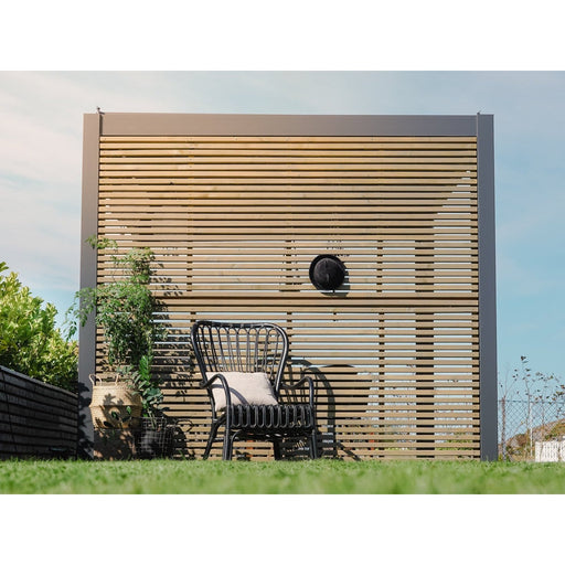 PERGOLUX Stylish Wooden Slat Wall for Pergolas