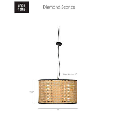 Union Home Diamond Pendant  - DEC00025