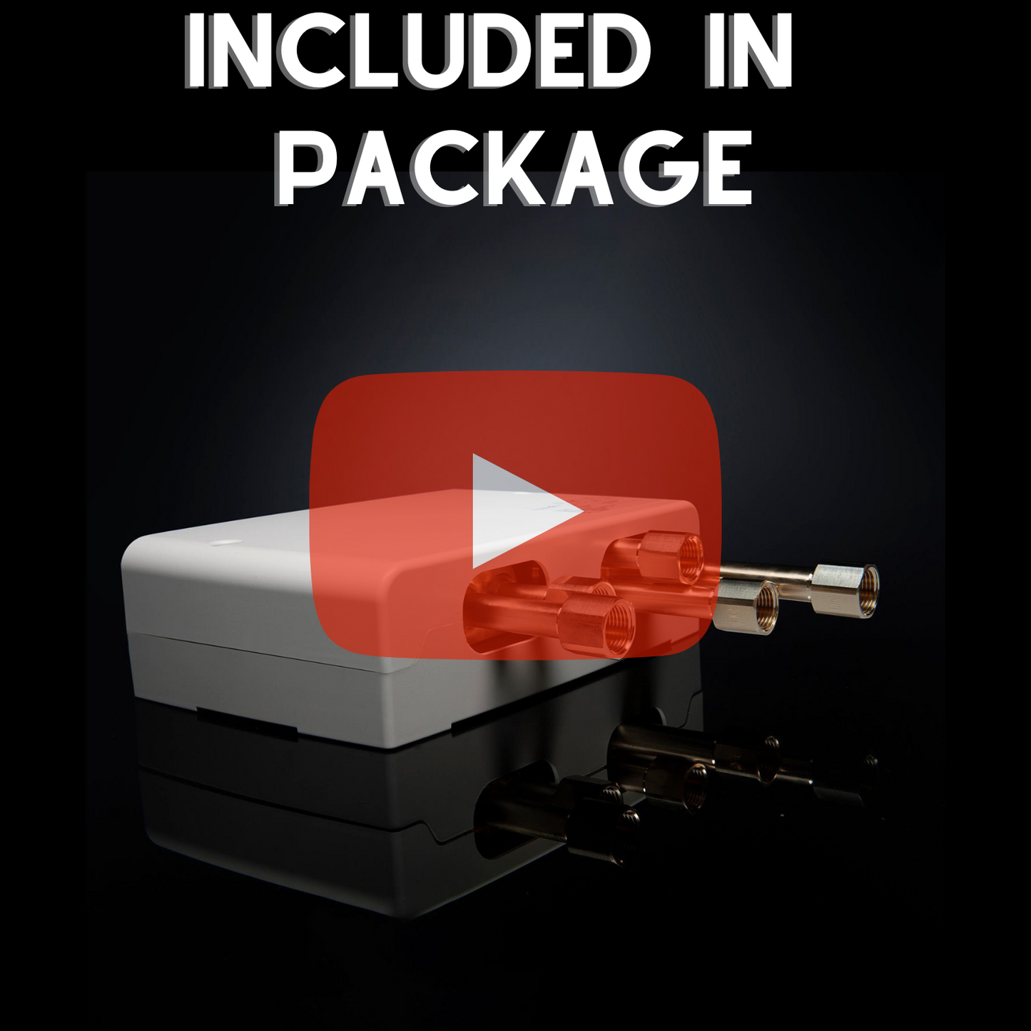 Smart Shower Kit | Waterproof 10" Device | The "Wellness Shower Package" by ThermaSol w/ ThermaTouch