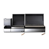 Bosca Pack Block Wood Brazier 250 + Block 500 20" Built-in Charcoal Grill + Block 750 30" Built-in Grill - 104010048