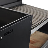 Bosca Pack Block Wood Brazier 250 + Block 500 20" + Block 500 20" Built-in Charcoal Grill - 104010039