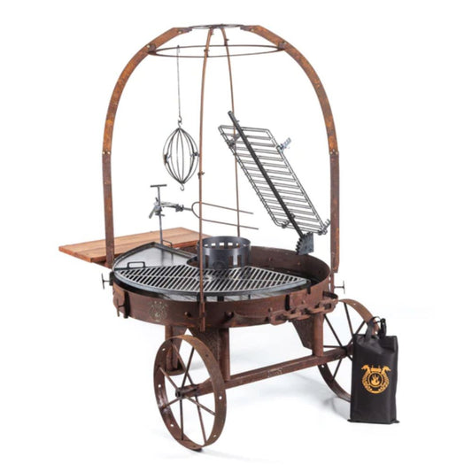 Fogues TX Alamo Pro 120 Open Fire Argentine Wood and Charcoal Grill - FJL-ALA-103