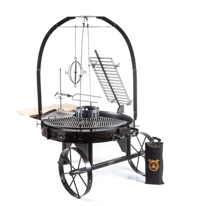 Fogues TX Alamo Pro 120 Open Fire Argentine Wood and Charcoal Grill - FJL-ALA-103