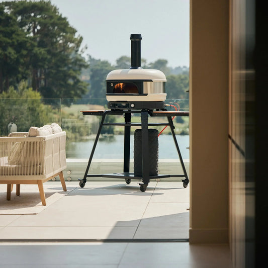 Gozney Dome Gen 2 Bone Dual Fuel Freestanding Outdoor Pizza Oven - GMPBNUS1625 | AM1985