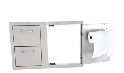 Lion Grills Door and Drawer Combo with Towel Rack - L3320