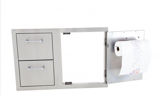 Lion Grills Door and Drawer Combo with Towel Rack - L3320