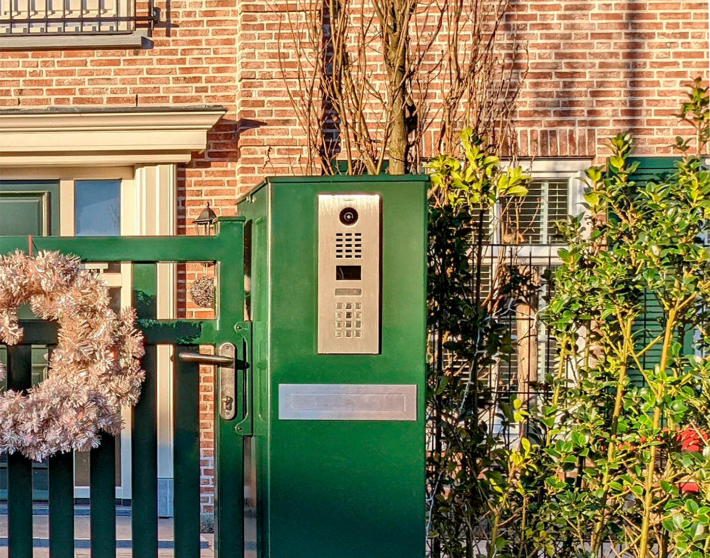 DoorBird D2101KV IP Video Intercom, 1 Call Button in Grey Aluminium, RAL 9007 - 423884809