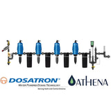 Dosatron Hi-Flo Nutrient Delivery System Kit for Athena Pro Line - 709017 + 709019x3 + 709021 + 709015 + 709186x2 + 709190 + 709188