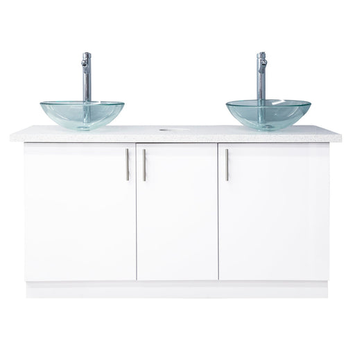 Whale Spa - Double Sink With Center Hole Cabinet