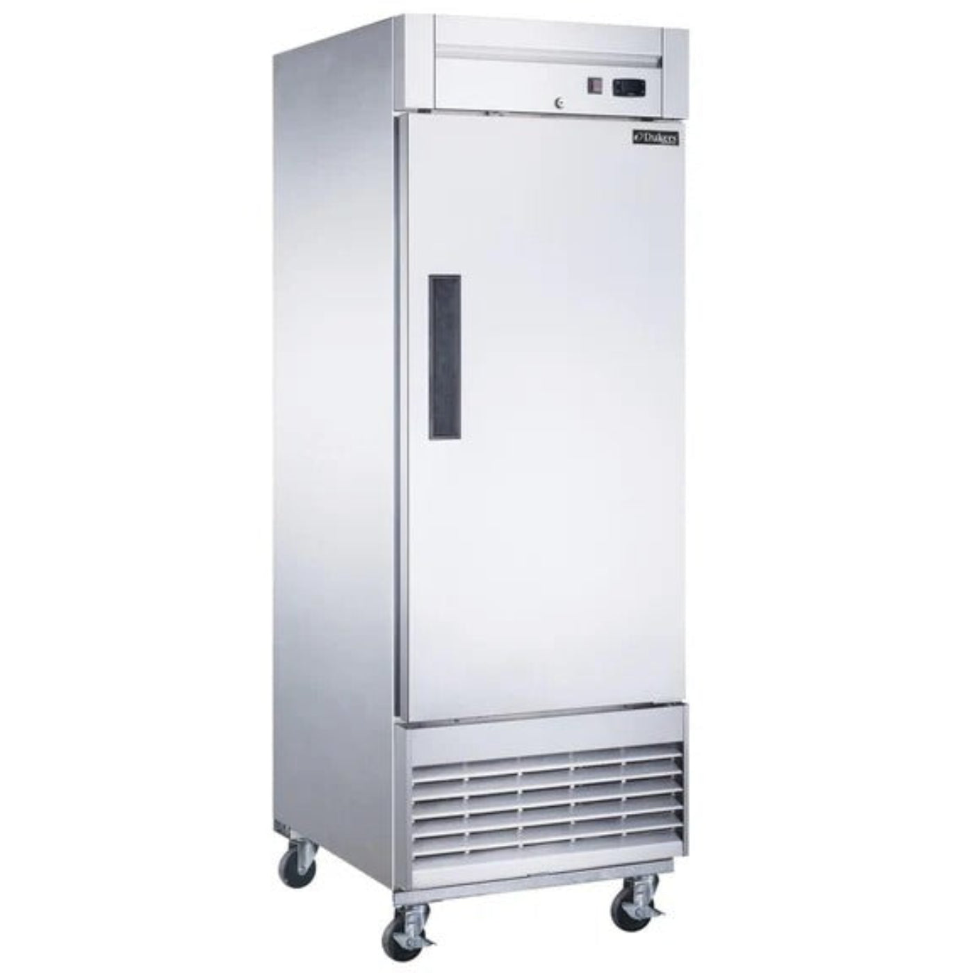Dukers D28R 28" Single Solid Door Bottom Mount Reach-In Refrigerator 17.79 Cu. Ft - D28R
