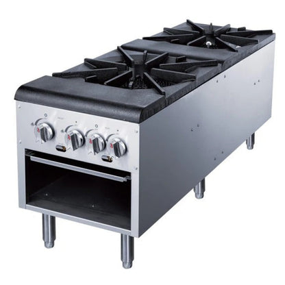 Dukers DCSPA2 Double Stock Pot Range 160,000 BTU - DCSPA2