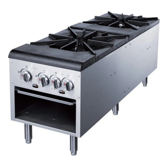 Dukers DCSPA2 Double Stock Pot Range 160,000 BTU - DCSPA2