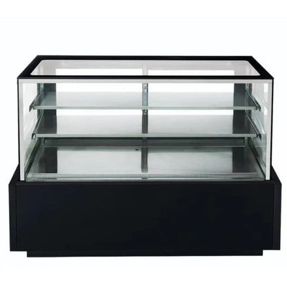 Dukers DDM60R 60" Refrigerated Straight Glass Bakery Display Case - DDM60R
