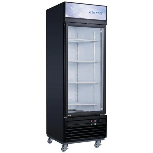 Dukers DSM-15F 27" One-Section Glass Door Merchandiser Freezer 110 Volts - DSM-15F