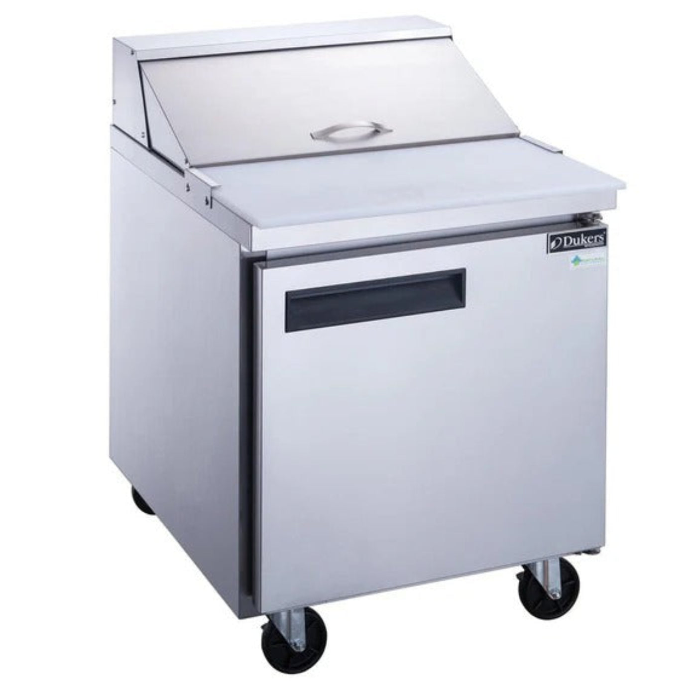 Dukers DSP29-8-S1 29" One Door Refrigerated Prep Table - DSP29-8-S1