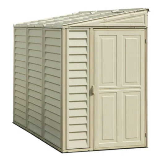 Duramax 4x8 SideMate Vinyl Shed w/ Foundation 06625