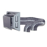 Duravent 4" x 6-5/8" DirectVent Pro 3" & 4" Flex Horizontal Cap Kit | 46DVA-HCL34