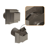 Duravent 5" x 8" DirectVent Pro Horizontal Cap V2 | 58DVA-H2