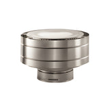 Duravent 4" x 6-5/8" DirectVent Pro Low-Profile Vertical Termination Cap (SS) | 46DVA-VC-S