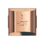Duravent 4" x 6-5/8" DirectVent Pro Sconce Termination Cap (Copper) | 46DVA-HSC-C
