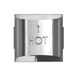 Duravent 5" x 8" DirectVent Pro Sconce Termination Cap (SS) | 58DVA-HSC-S
