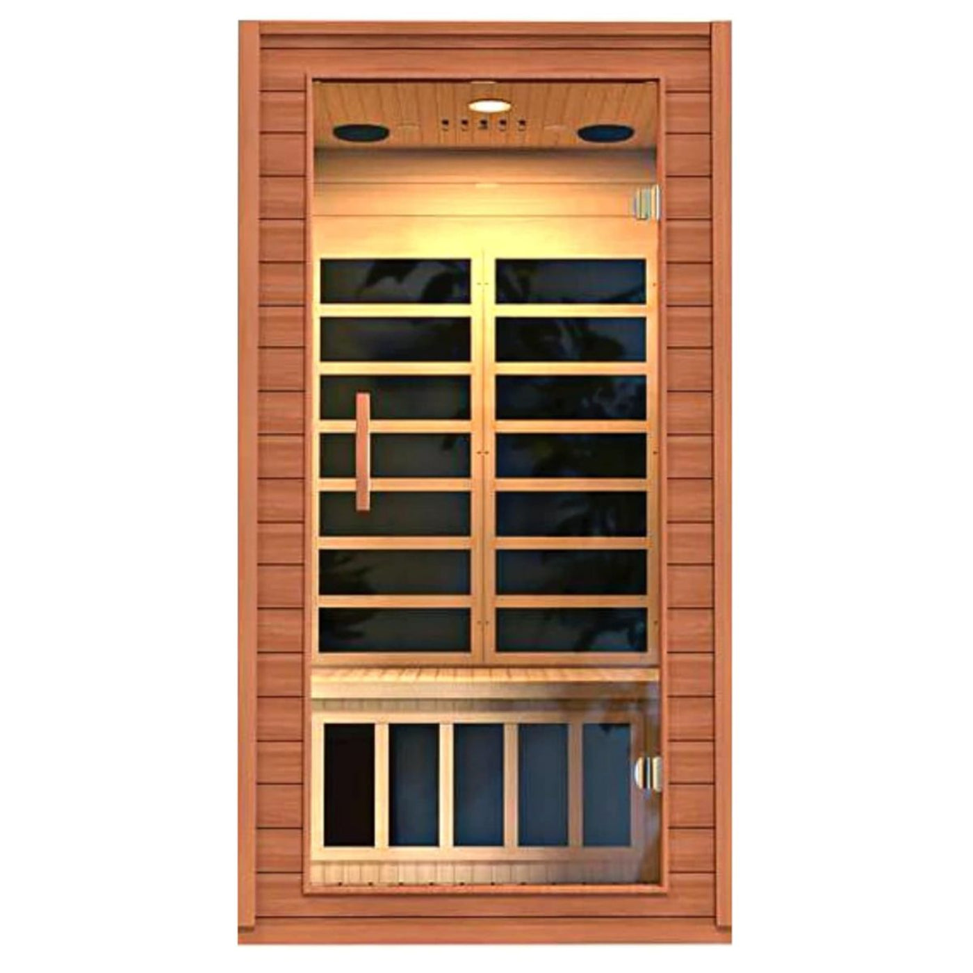 Dynamic Saunas Avila 1-Person Low EMF FAR Infrared Sauna (DYN-6103-01) - DYN-6103-01