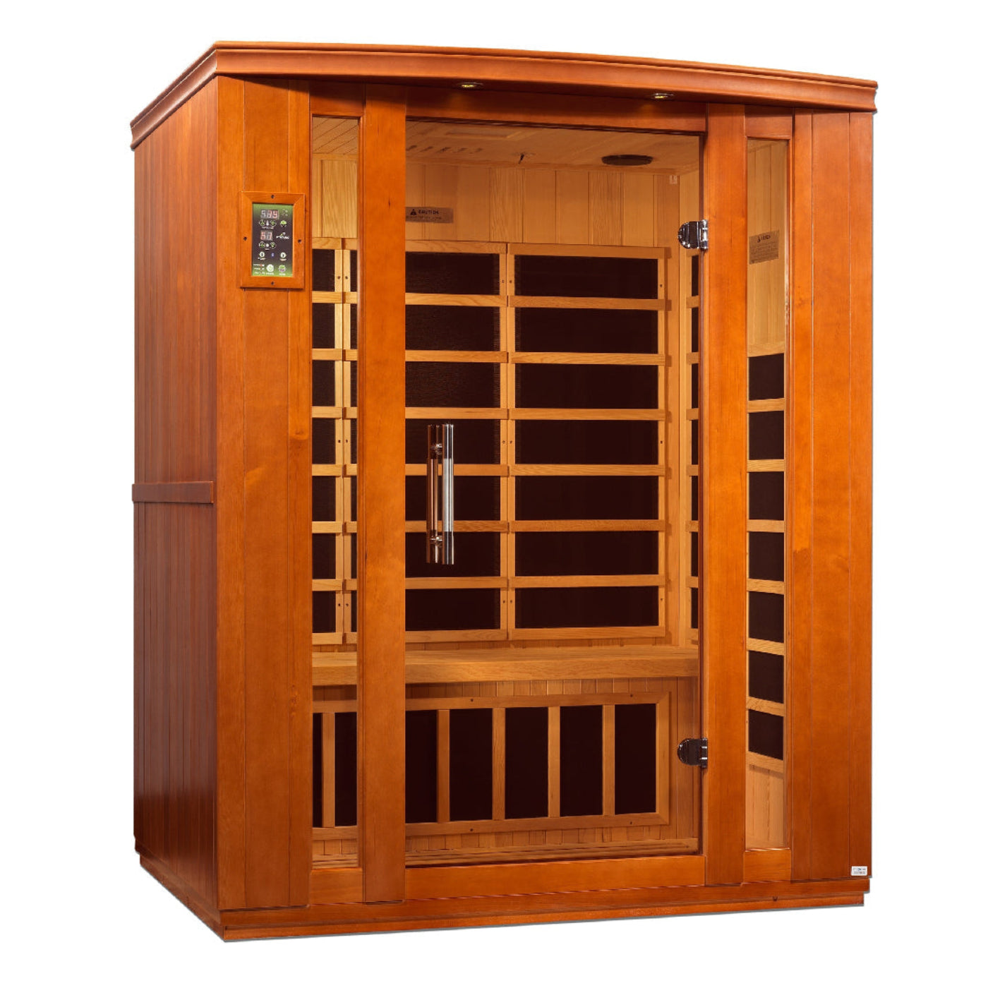 Dynamic Saunas Bellagio 3 Person Low EMF Far Infrared Sauna (DYN-6306-02) - DYN-6306-02