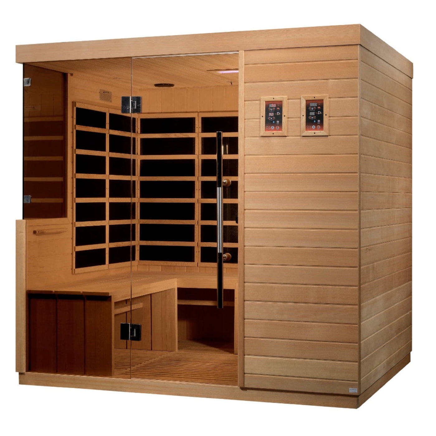 Dynamic Saunas La Sagrada 6 Person Ultra Low EMF FAR Sauna - DYN-5860-01