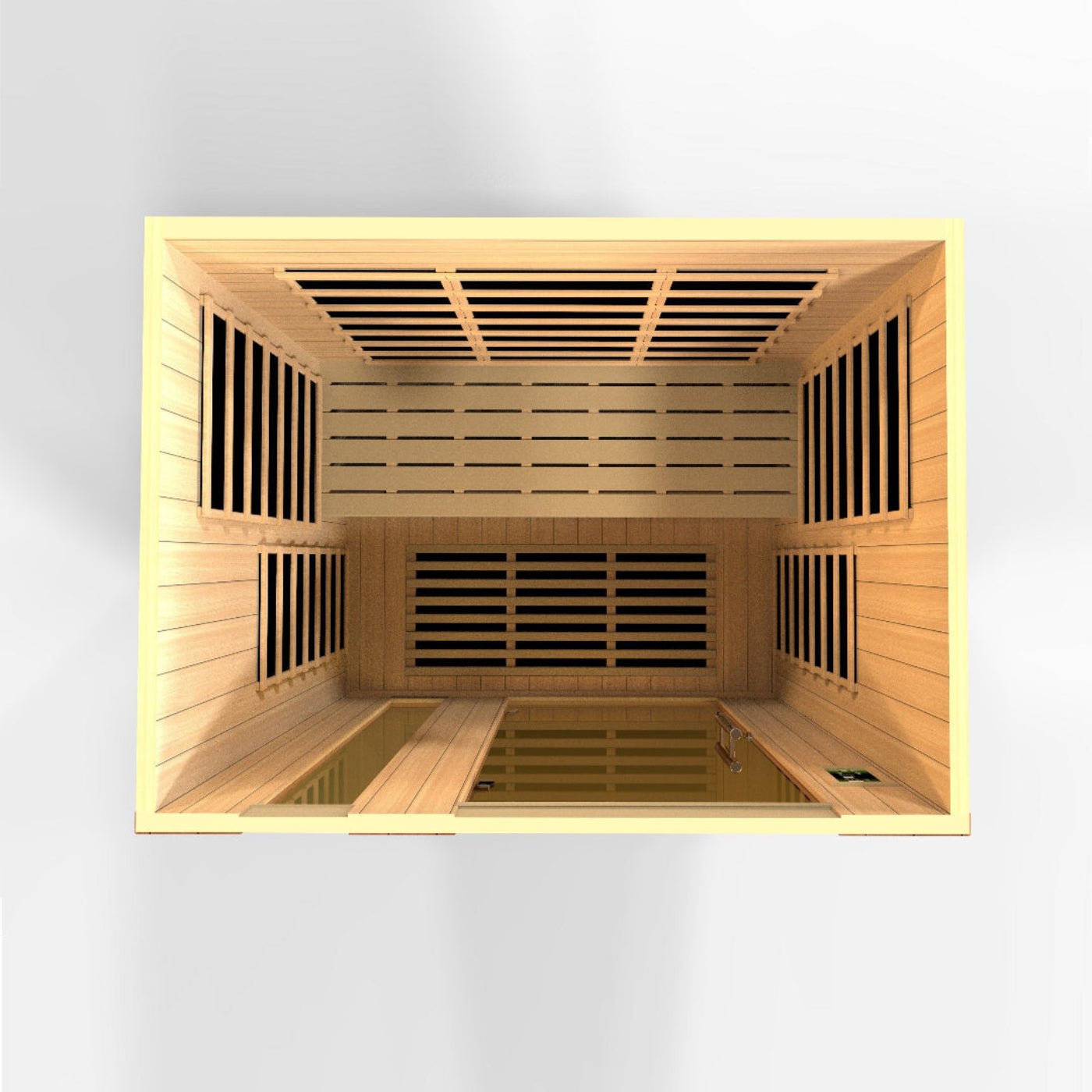 Dynamic Saunas Lugano Elite 3 Person Ultra Low EMF FAR Sauna - DYN-6336-02 Elite