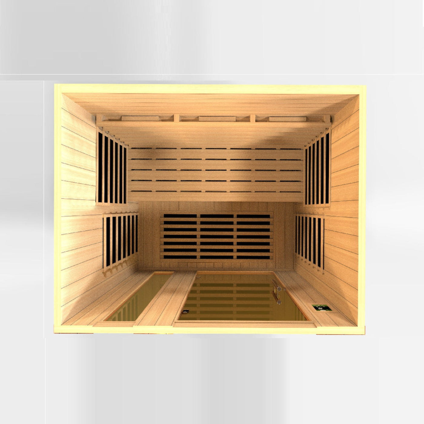 Dynamic Saunas Lugano 3 Person Full Spectrum Infrared Sauna - DYN-6336-03 FS