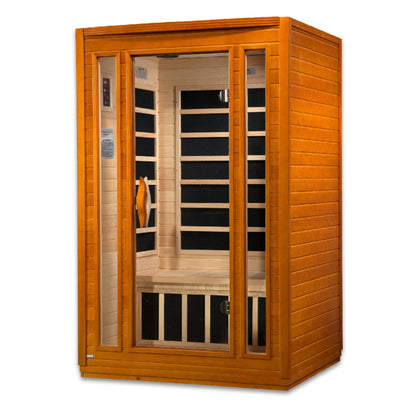 Dynamic Saunas San Marino Elite Ultra Low EMF Infrared Sauna (DYN-6206-01 Elite) - DYN-6206-01 Elite