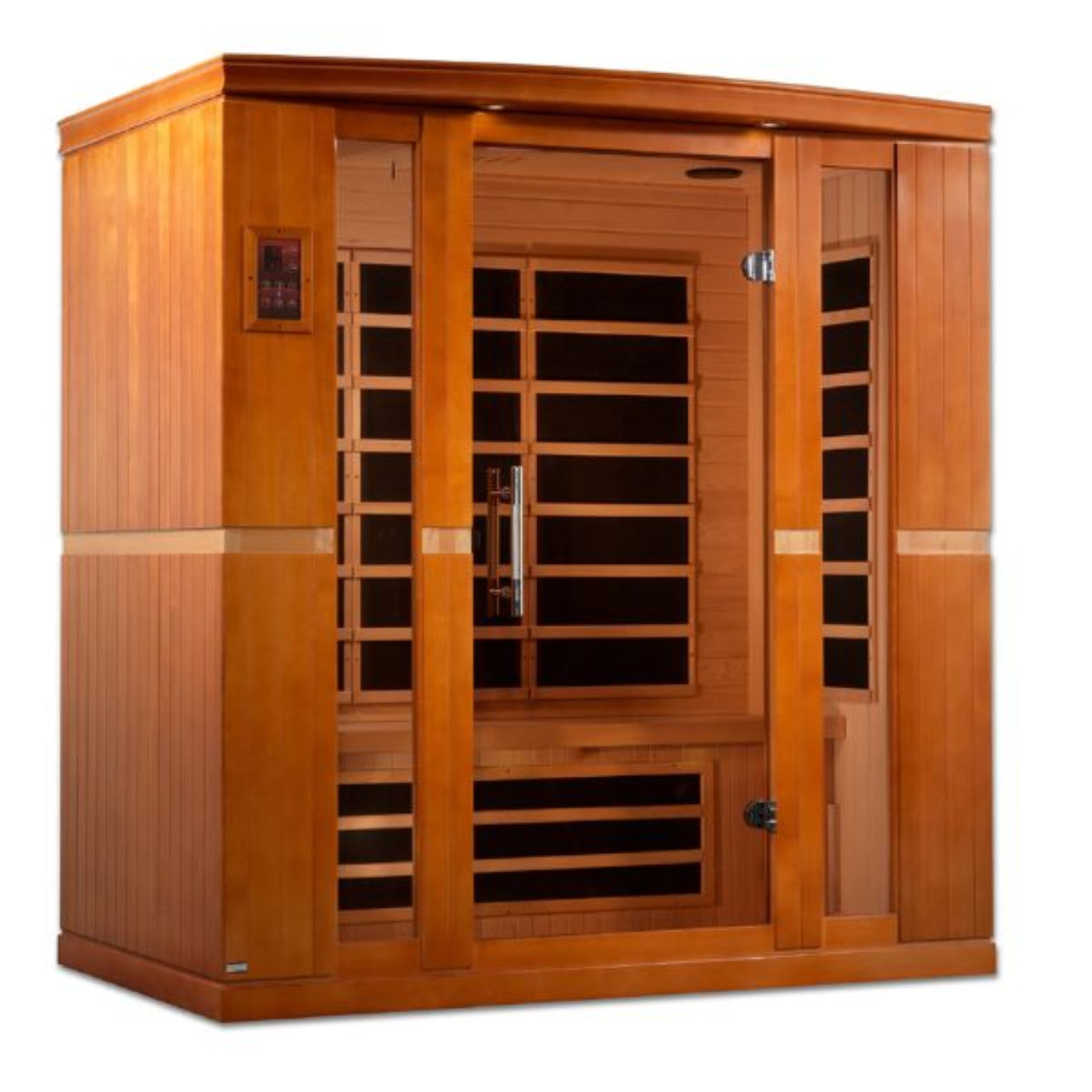 Dynamic Saunas Bergamo 4 Person Low EMF FAR Infrared Sauna (DYN-6440-01) - DYN-6440-01