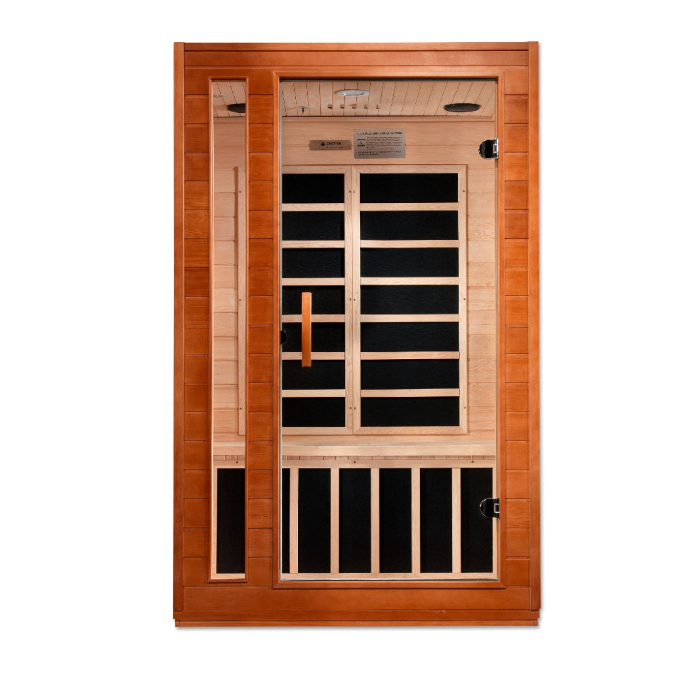 Dynamic Saunas Cordoba 2 Person Low EMF FAR Infrared Sauna (DYN-6203-01) - DYN-6203-01