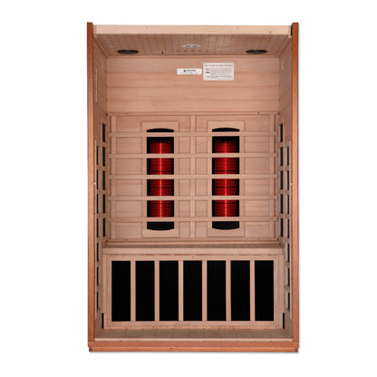 Dynamic Saunas Cordoba 2 Person Full Spectrum Infrared Sauna - DYN-6203-02 FS