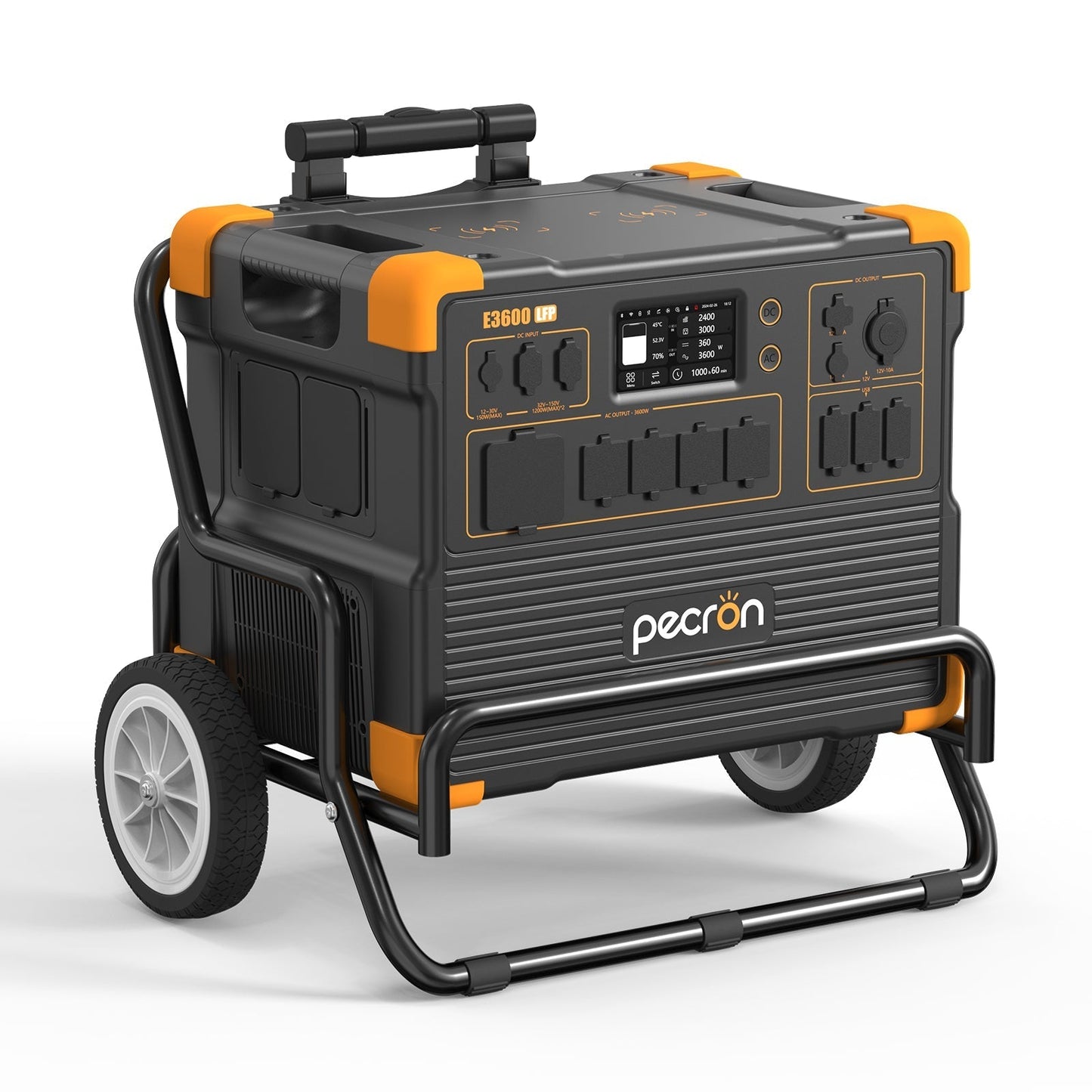 PECRON E3600LFP Portable Power Station 3600W 3072Wh - E3600LFP