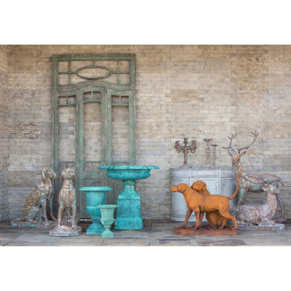 Park Hill Collection Manor Cast Iron Hound Pair, Set of 2 - EAG80267