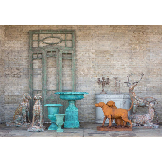 Park Hill Collection Manor Cast Iron Hound Pair, Set of 2 -  EAG80267