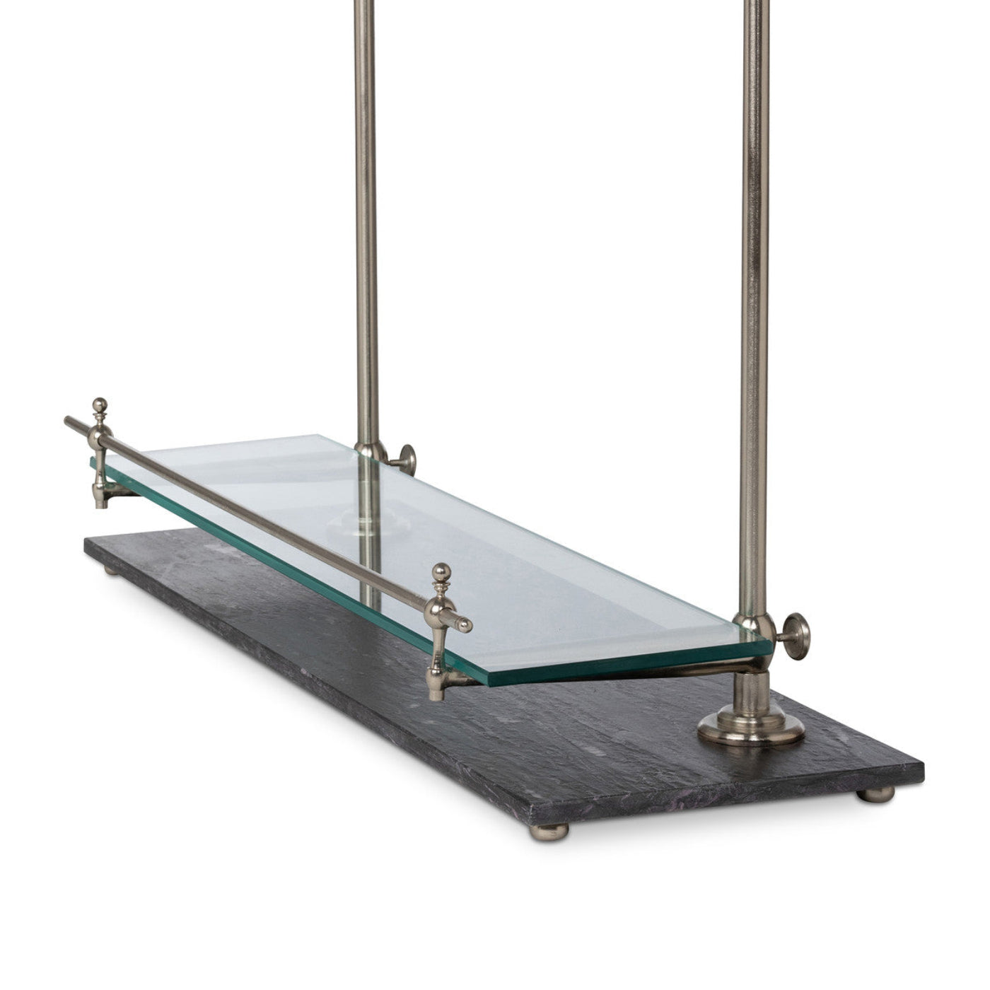 Park Hill Collection Park Hill Pantry & Cafe Black Marble and Iron Bistro Rack - EAW20187