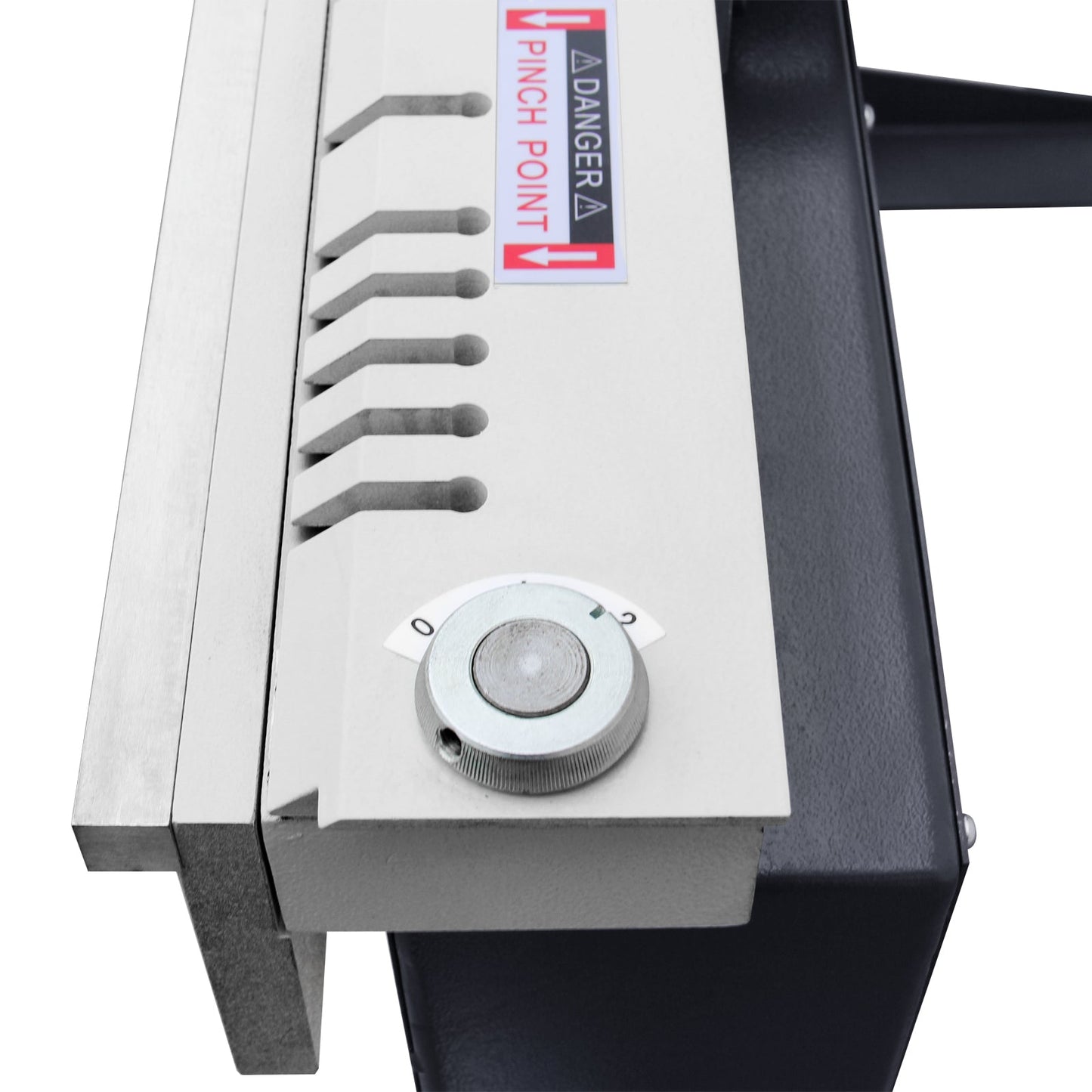 KAKA INDUSTRIAL Magnetic Pan and Box Brake, 48-Inch Electro Metal Brake Bender, 6-Ton 16-Gauge Box and Pan Brake, 220V Single Phase with Foot Pedal Control Siding Brake, Includes Clamp Bars EB-4816B - 173409