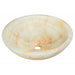 Eden Bath White Translucent Onyx Sink - EB_S002WO-P