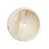 Eden Bath White Translucent Onyx Sink - EB_S002WO-P