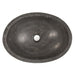 Eden Bath Honed Black Limestone Canoe Sink - EB_S005BL-H