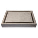 Eden Bath Rectangular Infinity Pool Sink in Polished Penny Grey Marble - EB_S006PG-P