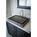 Eden Bath Rectangular Infinity Pool Sink in Honed Pietra Grey Marble - EB_S006PI-H